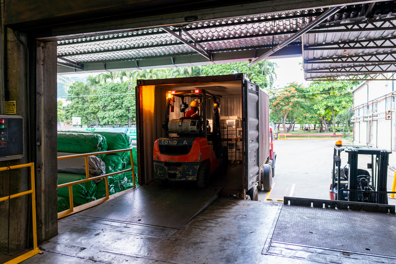 Area de despacho - Rampa